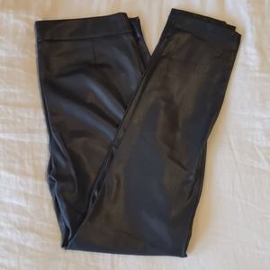 Leather-like black pants!
